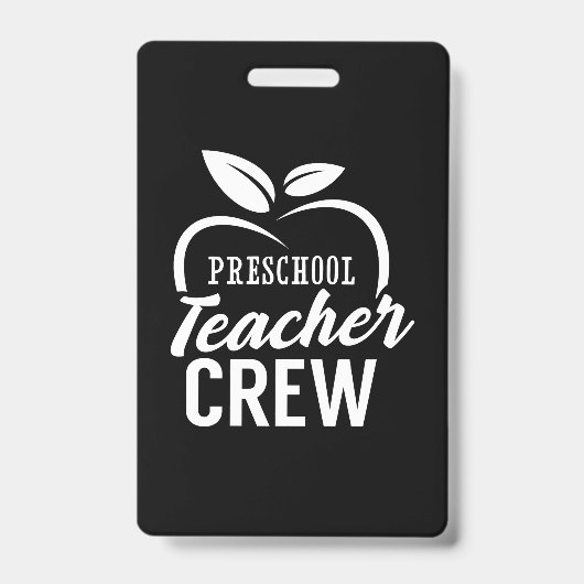Cadeaus Leraar | Peuter Onderwijs Team Badge (Voorzijde)