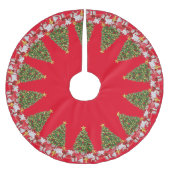 Cadeaus met kerstbomen kerstboom rok (Voorkant)