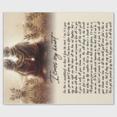 Cadeaus met paar | Voor mijn zielgenoot kruis ik m Cadeaupapier (Vlak)