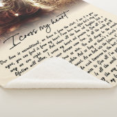 Cadeaus met paar | Voor mijn zielgenoot kruis ik m Sherpa Deken (3/4)