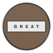 Cadeaus onder 100$ Accessoires Authority® GROOT Hockey Puck (Voorkant)