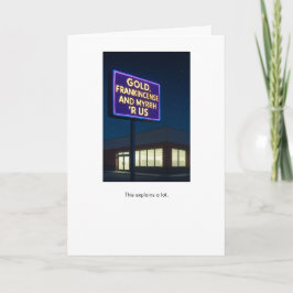 Cadeaus R Us vakantiekaart Kaart