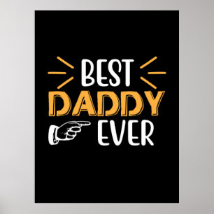 Cadeaus Vader Beste papa ooit Poster
