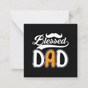 Cadeaus Vader Gezegende Vader Notitiekaartje