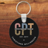 Cadeaus van aangepaste CPT-gecertificeerde Phlebot Sleutelhanger (Voorkant)