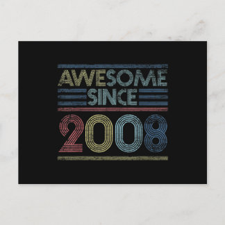 Cadeaus voor 13e verjaardag Retro Geweldig sinds 2 Briefkaart