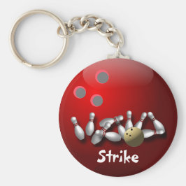 Cadeaus voor aangepaste Bowling-Sleutelhangers Sleutelhanger
