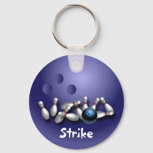 Cadeaus voor aangepaste Bowling-Sleutelhangers Sleutelhanger
