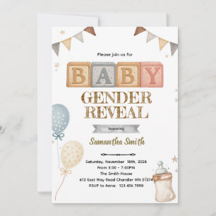 Cadeaus voor babyfeestje met neutrale geslacht bab kaart