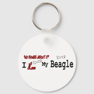 Cadeaus voor Beagle-liefhebbers Sleutelhanger