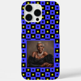 Cadeaus voor beste vriendin vierkant patroon  iPhone 16 pro max hoesje