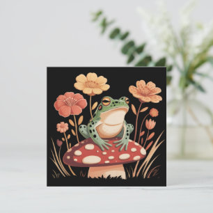 Cadeaus voor botanische kikkerminnaars Bloem Natuu Kaart