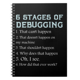 Cadeaus voor Codering zuivert programmeur van comp Notitieboek