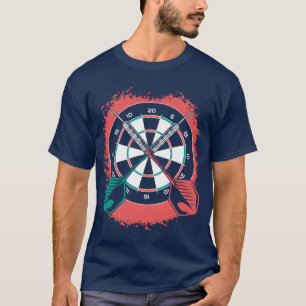 Cadeaus voor Darts Game Liefhebbers Darts Speler D T-shirt