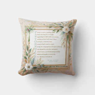 Cadeaus voor de Vrouw van de Dominee Gedicht Perso Kussen