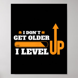 Cadeaus voor gamers Grappige videogame Cool Oudere Poster