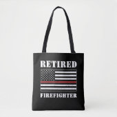 Cadeaus voor gepensioneerde brandweerman dunne rod draagtas (Voorkant)