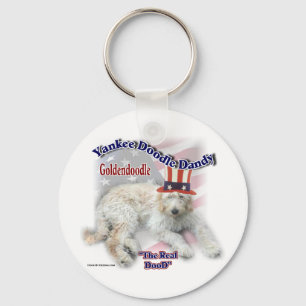 Cadeaus voor Goldendoodle Sleutelhanger
