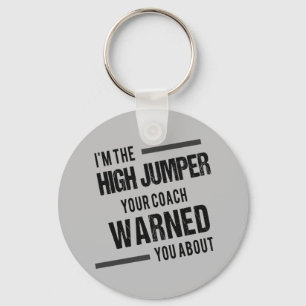 Cadeaus voor hoge jumper op het spoor en in het ve sleutelhanger