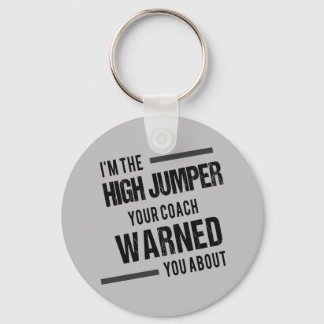 Cadeaus voor hoge jumper op het spoor en in het ve sleutelhanger