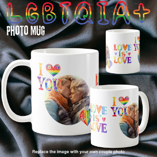 Cadeaus voor homotransgender LGBTQIA-koppels geper Koffiemok