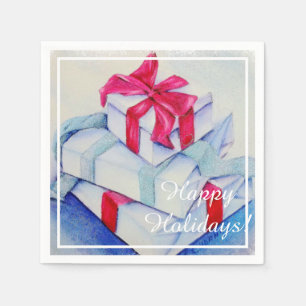 Cadeaus voor kerstfeest servet