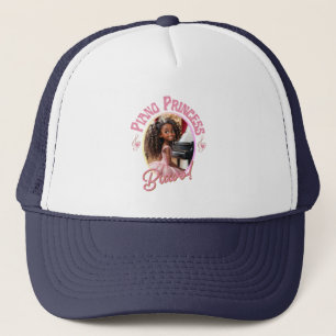 Cadeaus voor meisjes die graag piano spelen trucker pet