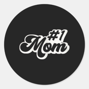 Cadeaus voor Moeders voor Vrouwen Hart Moederdag M Ronde Sticker