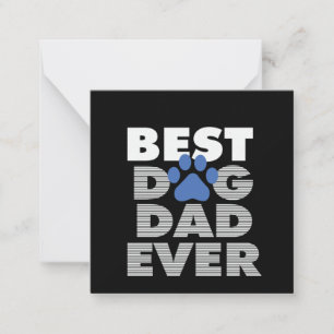Cadeaus voor papa Beste hond papa ooit Notitiekaartje