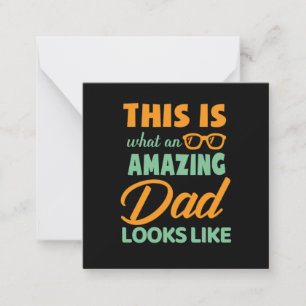 Cadeaus voor Papa Dit is een geweldige Papa Notitiekaartje