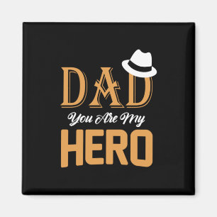 Cadeaus voor papa Papa je bent mijn held Magneet