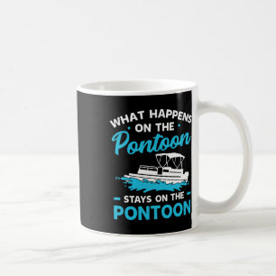 Cadeaus voor Pontonboot Kapitein Vaart Feest Liefh Koffiemok