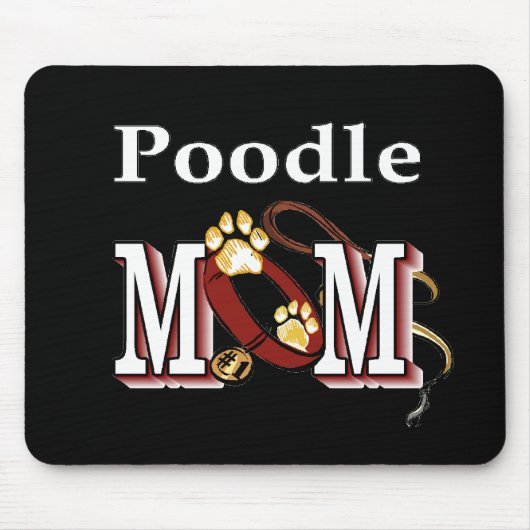 Cadeaus voor Poodle-moeder Muismat (Voorkant)