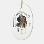  cadeaus voor tandartsen keramisch ornament (Links)