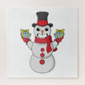 Cadeaus voor u van Snowman Legpuzzel (Verticaal)