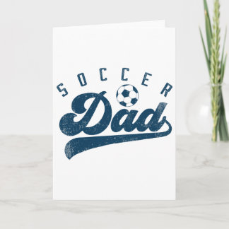 Cadeaus voor Voetbal Vader Vaderdag  Kaart