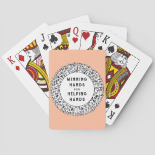 Cadeaus voor vrijwilligerswaardering pokerkaarten