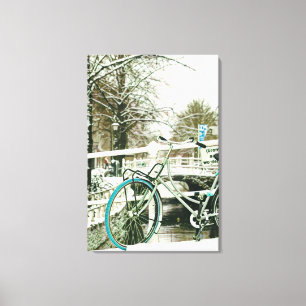 Cadeaus voor wielrennen canvas afdruk