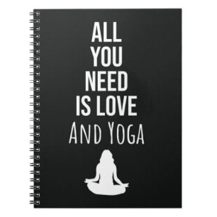 Cadeaus voor yoga liefhebbers voor haar notitieboek