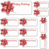 Cadeausticker/label met code (11) | Stickers | Roo (Voorkant)