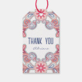 Cadeautag met boho-sfeer cadeaulabel (Voorkant)