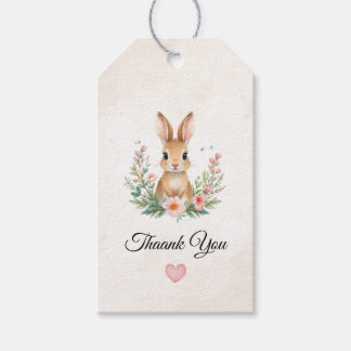 Cadeautag voor Little Bunny Baby Shower Cadeaulabel