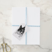 Cadeautag Warm Haard Cadeaulabel (Met Touw)