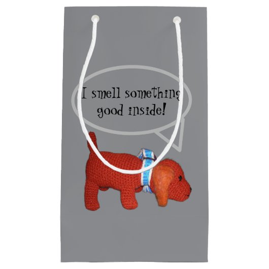 Cadeautas - Curious Dog (Voorkant)