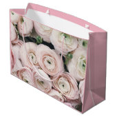 Cadeautas - Grote, HAPPY SEED WRAPPING-ROZEN (Achterkant Gekanteld)