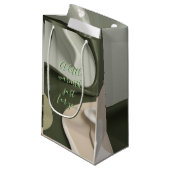 Cadeautas in stijlvolle abstracte afbeelding (Voorkant Gekanteld)