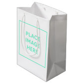 Cadeautas - Medium, Glanzend (Achterkant Gekanteld)