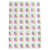 Cadeautas - Meerdere kleurenwielen met tekst (Achterkant)