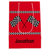 Cadeautas met gereguleerde vlag (Achterkant)