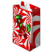 Cadeautas met kerstcadeaus (Voorkant Gekanteld)